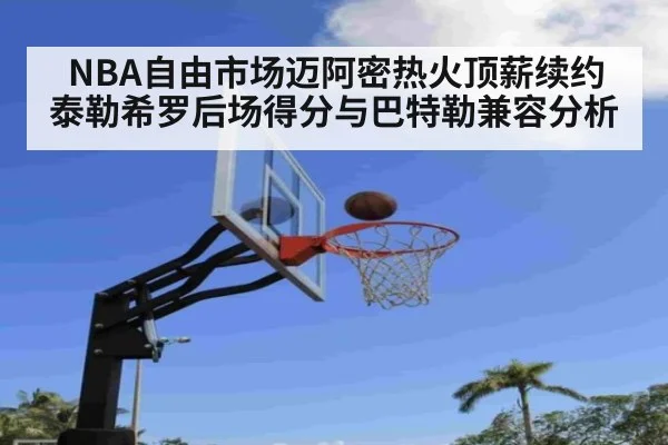 NBA自由市场迈阿密热火顶薪续约泰勒希罗后场得分与巴特勒兼容分析